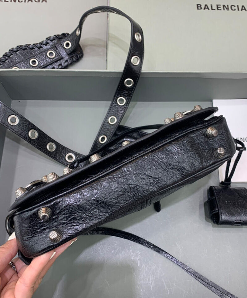 Balenciaga Le Cagole XS Flap Bag Black